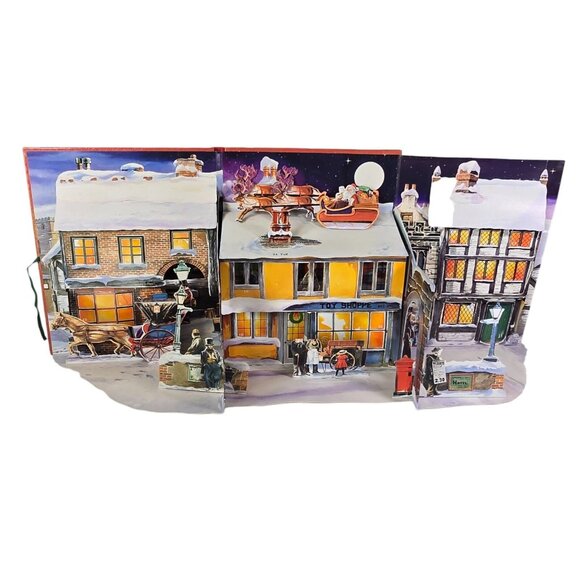 Victorian Advent Pop UP Book Christmas Holiday Thomas Nelson Regency 1993 VTG - Picture 1 of 16